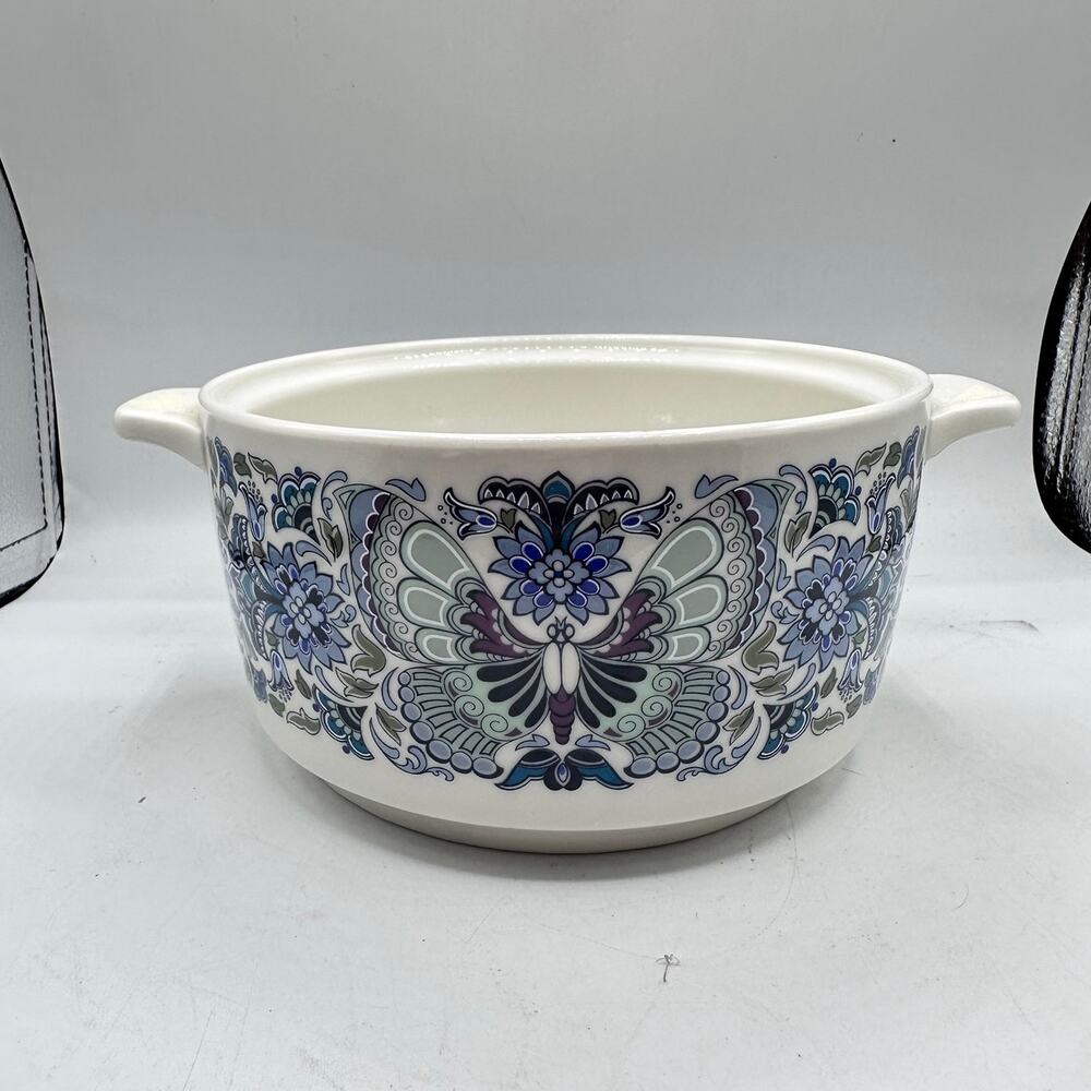 Vintage ATLANTIS by Royal Doulton Medium Casserole No Lid England 1970s - Picture 3 of 9